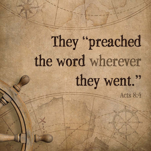 Acts 8:4 🌅