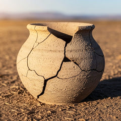 Treasure in Cracked, Clay Pots