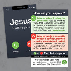 Personalized Mini Tract Cards