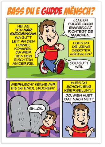 Are You A Good Person? (Luxembourgish)