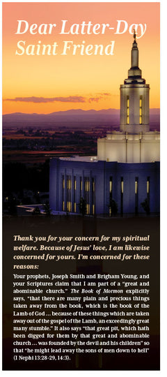 Dear Latter-Day Saint Friend (NKJV) (Page 1)