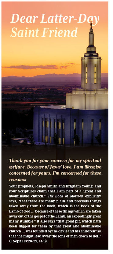 Dear Latter-Day Saint Friend (NKJV) (Page 1)