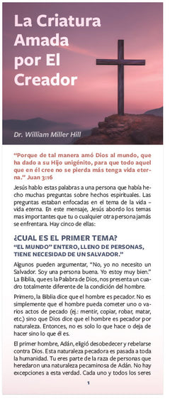 Loved By Your Creator (Spanish)