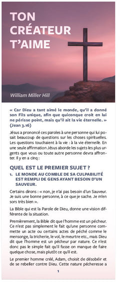 Loved By Your Creator (French)