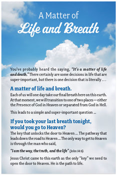 A Matter Of Life And Breath