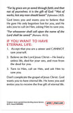 The Gift Of God Is Eternal Life