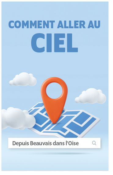 How To Get To Heaven From Your City (French, Personalized)