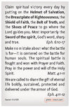 Armor Up With The Whole Armor Of God