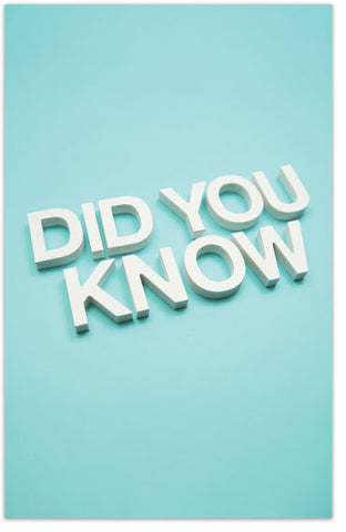 Did You Know