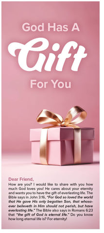 God Has A Gift For You