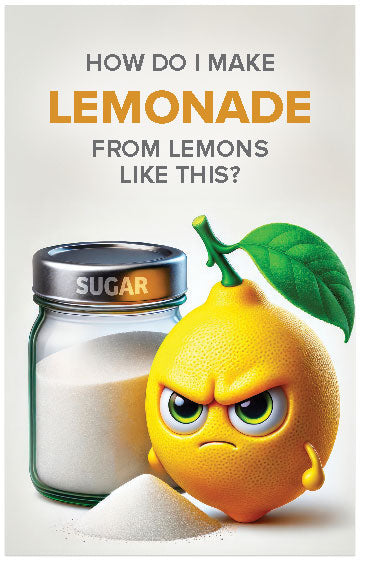 How Do I Make Lemonade From Lemons Like This?