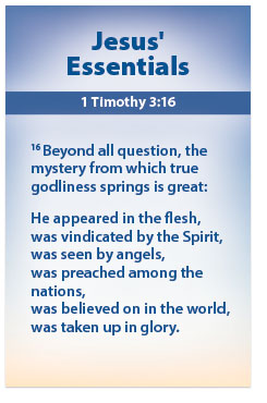 Jesus' Essentials / Encourage, Rejoice, Pray, Give Thanks