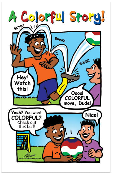 A Colorful Story! (Page 1)