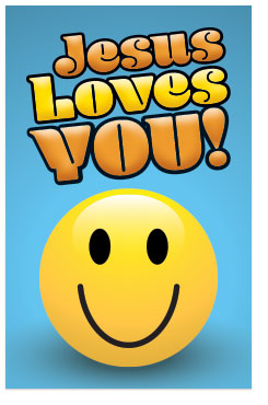 Jesus Loves You! (English Front, Japanese Back) (Page 1)