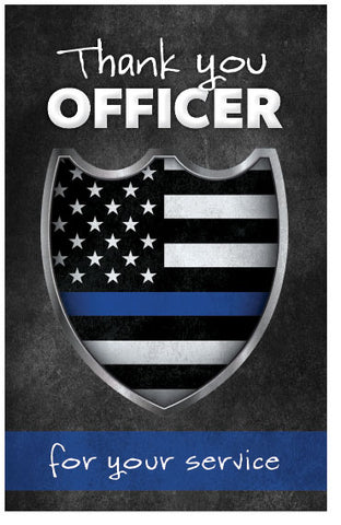 Thank You Officer For Your Service (Page 1)