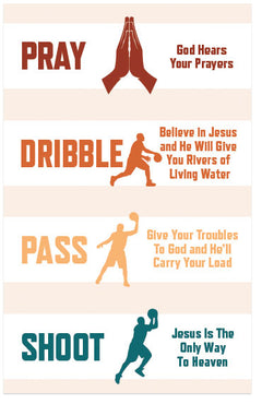 Pray, Dribble, Pass, Shoot (Basketball, For Men) (Page 1)