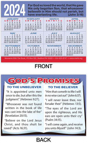 Calendar Card: God’s Promises