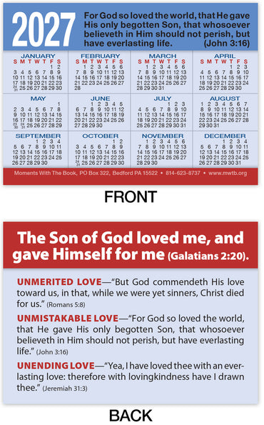 Calendar Card: The Son of God