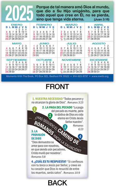 2025 Calendar Card: Romans Road
