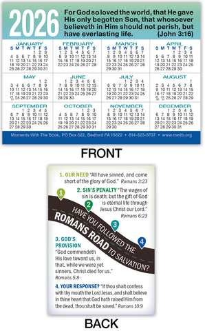 2026 Calendar Card: Romans Road