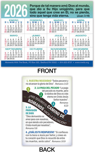 2026 Calendar Card: Romans Road