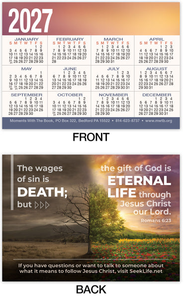 Calendar Card: The Gift of God (Personalized)