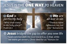 Jesus Is The One Way (Mini) (Personalized)