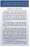 What Is Truth? (KJV)
