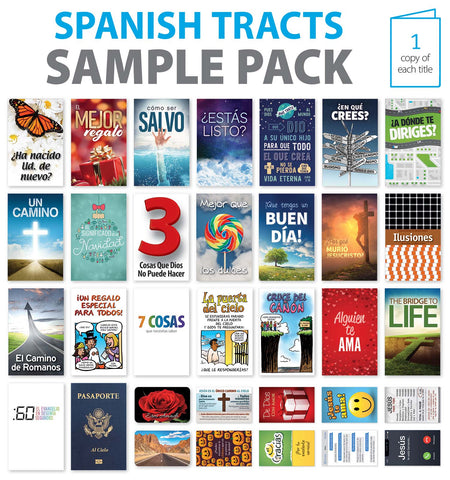 Spanish Tracts Sample Pack