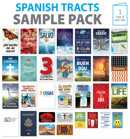 Spanish Tracts Sample Pack
