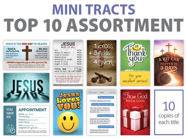 Mini Tracts Top 10 Assortment