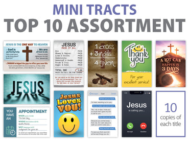 Mini Tracts Top 10 Assortment