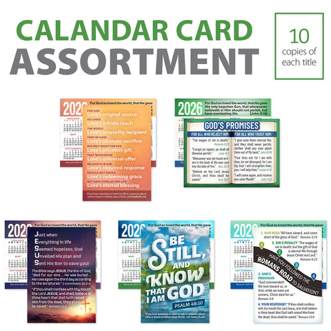 Calendar Card Assortment