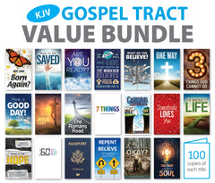 Gospel Tract Value Bundle (100 each of Top 20)