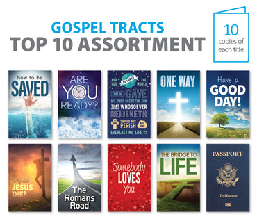 Gospel Tracts Top 10 Assortment