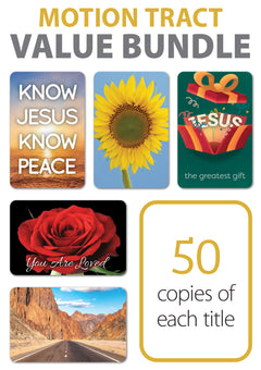 Motion Tract Value Bundle (50 each of Top 5)