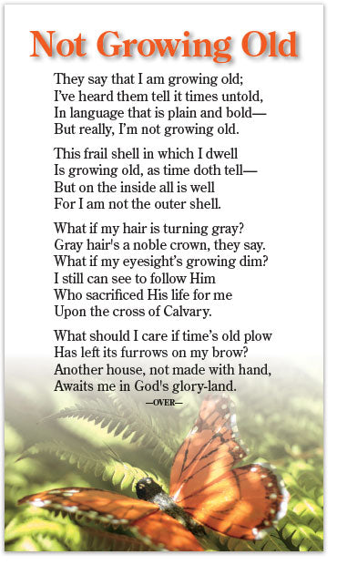 Not Growing Old