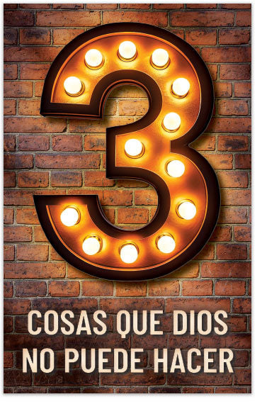 3 Things God Cannot Do