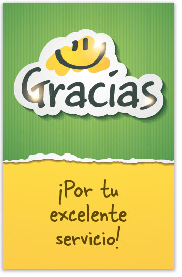 Thank You For Your Excellent Service!