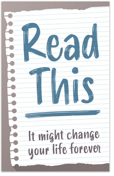 Read This: It Might Change Your Life Forever