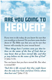 Are You Going to Heaven (English, KJV)