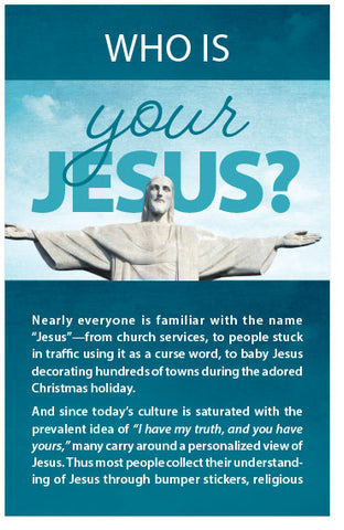 Who Is Your Jesus?