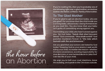 The Hour Before An Abortion (KJV)