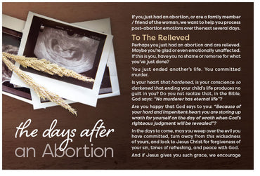 The Days After An Abortion