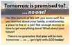 Tomorrow Is Promised To? (NKJV) (Preview page 1)