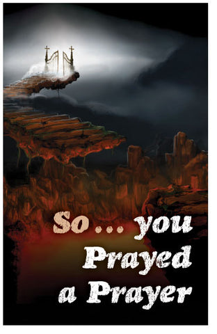 So ... You Prayed A Prayer