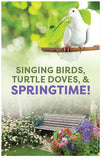 Singing Birds, Turtle Doves, and Springtime!