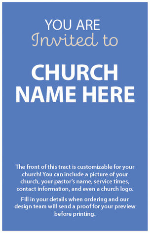 You Are Invited To (Customizable Church Invitation, KJV)