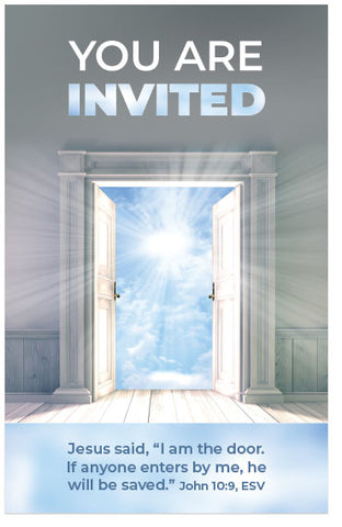 You Are Invited (John 10:9)