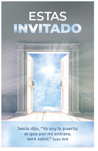You Are Invited (John 10:9, Spanish)